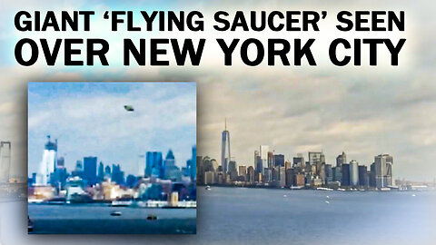 UFO Footage - New York City Witness Report Strange UFO UAP over the East Coast