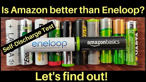 Best Rechargeable Battery Brand (9 Brands Tested/episode 2). Let's find out!