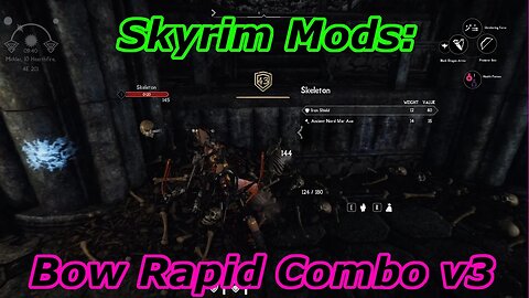 Skyrim Mods - Bow Rapid Combo v3 Showcase