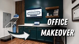 Office Makeover || Chiropractic gets a MAJOR adjustment...to his office!!