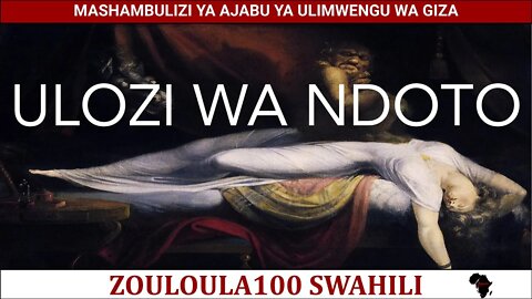 Mashambulizi ya ajabu ya ulimwengu wa giza (ulozi wa ndoto) | Zouloula100 Swahili