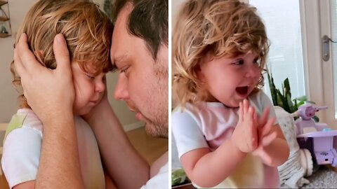 Little Girl Shows How Brave She Is During Her Surgery