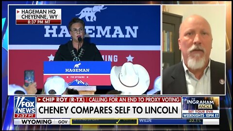 Rep Chip Roy: Voters Didn't Want More Of The Swamp So They Ousted Liz Cheney