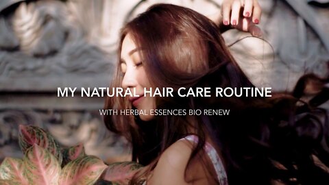 My Natural Hair Care Routine With Herbal Essences | Bahasa | Claradevi