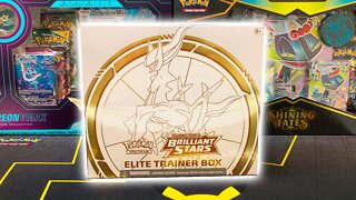 Opening the NEW Pokemon Brilliant Stars Elite Trainer Box!!!