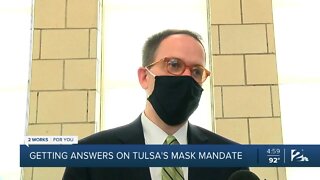 Getting answers on Tulsa's mask mandate