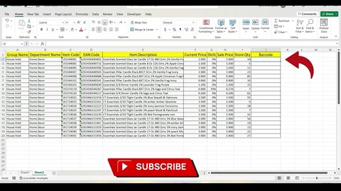 How To Generate Barcode In Excel.