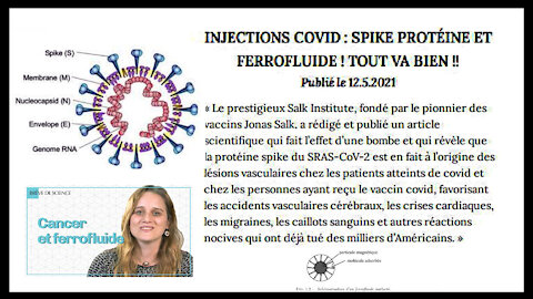 VACCIN ARNM Covid/ Une arme biologique génocidaire ! Lire descriptif