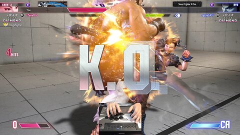 Kuya Kalbo Rank Match SF6 Grinding to the top. Chun Li 4 star Diamond Rank [Hori Fight Stick]