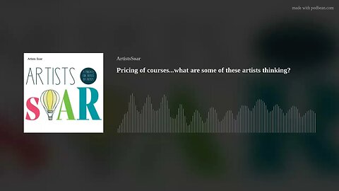 Pricing of courses...what are some of these artists thinking?