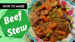 Beef Stew Instant Pot Recipe /Rebecca's Kitchen