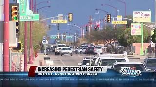 Construction on 29th St. near 8th Ave. will to bring more safety for pedestrians