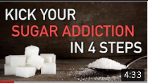 Kick Your Sugar Addiction In 4 Steps
