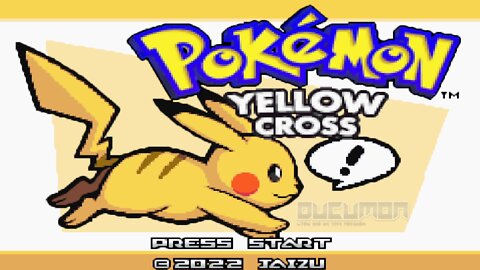 Pokemon Yellow Cross - New GBA Hack ROM with PSS System, items - moves - abilities up to Gen 4