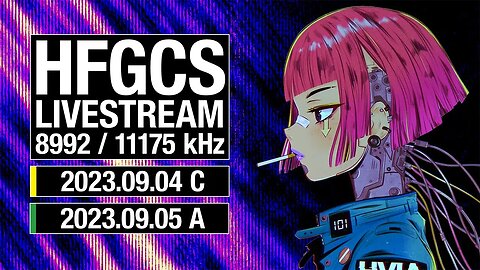HFGCS Livestream (Emergency Action Messages on 8992 kHz and/or 11175 kHz)