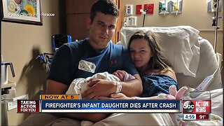 Community mourning loss of Pasco firefighter's baby daughter