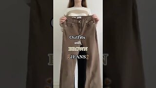 Brown Jeans Outfit tiktok aestheticclothesxo