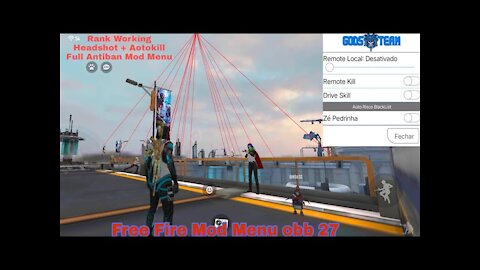 Free Fire Hack || obb 27 New Update Mod Menu || Free Fire Headshot Hack || Unlimited Diamond Hack Ff