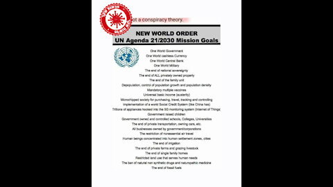 AGENDA 21, The New World Order Exposed