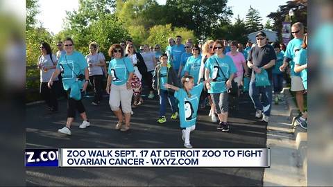 Annual Zoo Walk to fight Ovarian Cancer