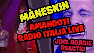 Måneskin - Amandoti (amami ancora) Radio Italia Live - Roadie Reacts