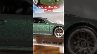 Hot Wheels 98 Honda Prelude Dollar General Exclusive #shorts #hotwheels #hondaprelude #diecast