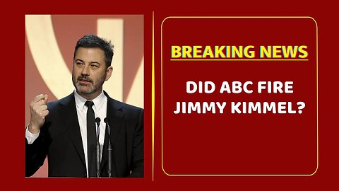 Did ABC Fire Jimmy Kimmel?