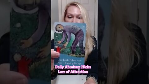 Daily Abraham Hicks Law of Attraction #abrahamhicks #lawofattraction