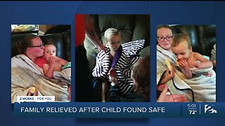 Missing 2-year-old boy found safe