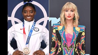 Simone Biles makes Olympic history to the music of Taylor Swift (Ready For It?)