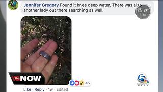 Wedding ring lost in Fort Pierce Inlet found