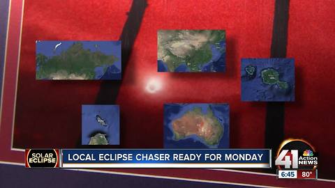 Local eclipse chaser ready for Monday
