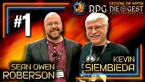 Kevin Siembieda & Sean Owen Roberson from Palladium Books - (Part 1/4)