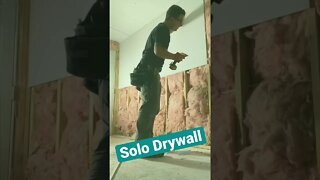 Hanging Drywall by Yourself!