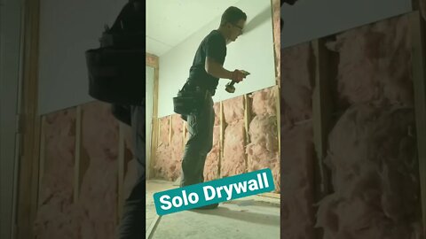 Hanging Drywall by Yourself!