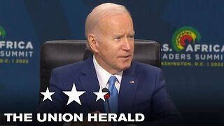 President Biden Speaks at the 2022 U.S.-Africa Leaders Summit Closing Session on Food Security