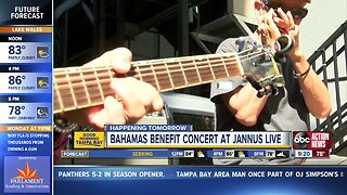 Bahamas benefit concert at Jannus Live begins at 2PM Sunday