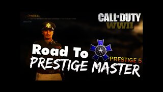 Call of Duty WW2 | Entering 5th Prestige ("JT52 Canadian Elite") - Road To Prestige Master