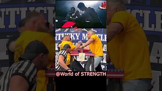 John Brzenk vs Pavlo Derbedyenyev #armwrestling #worldofstrength #motivation