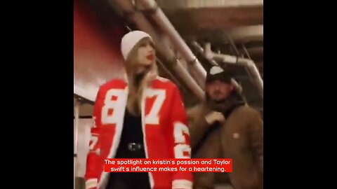 "NFL's Cutest Collab: Kyle Juszczyk's Wife & Taylor Swift's Stylish Jacket! 💫 #FashionWin"