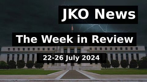 Week in Review: 22-26 July 2024 - Short-Term Correction Ends. FED Meeting and Earnings NEXT WEEK!!!