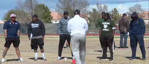 Las Vegas Raiders help local coaches