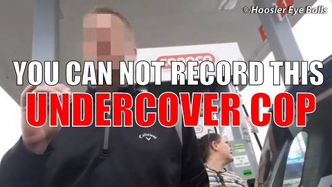 STOP RECORDING ME I'M A UNDERCOVER COP!!