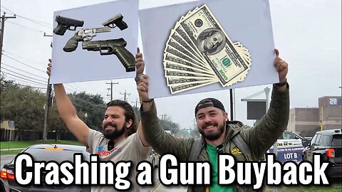Getting Kicked Out of a Gun Buyback for Offering People $ for their Guns 💵🤝🔫