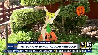Smart Shopper deal for Spooktacular mini golf at Golfland Sunsplash!