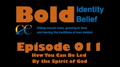 Episode 011 How You Can Be Led By the Spirit of God