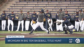 Michigan in Big Ten baseball title hunt