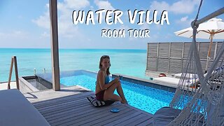 Maldives Water Villa Room Tour
