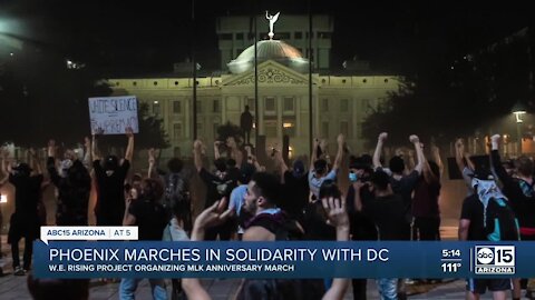 Phoenix marches in solidarity with D.C.