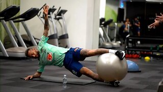 Neymar recovers from ankle injury at Brazil camp 💪🏻